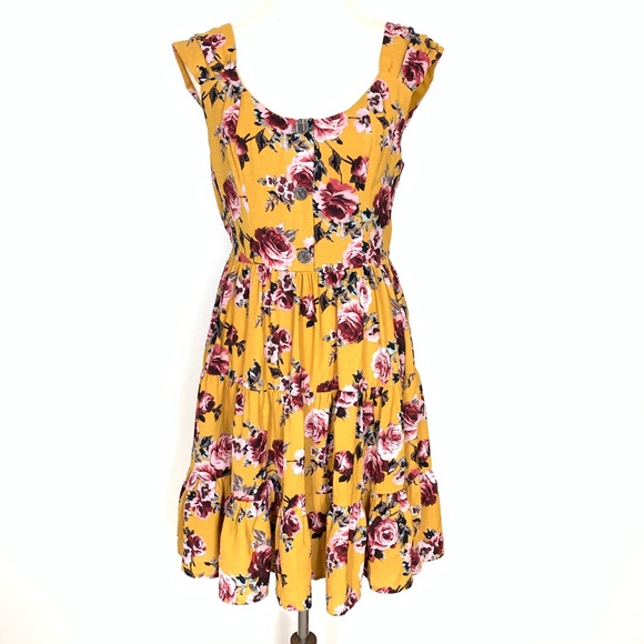 Xhilaration Dresses & Skirts - Xhilaration Floral Cowgirl Style Sleeveless Dress